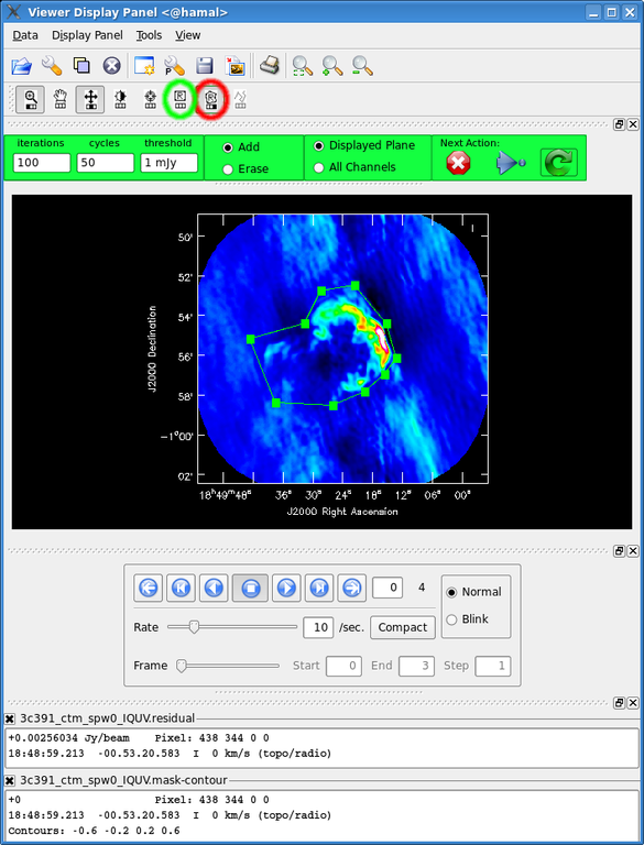 Example of Interactive Cleaning