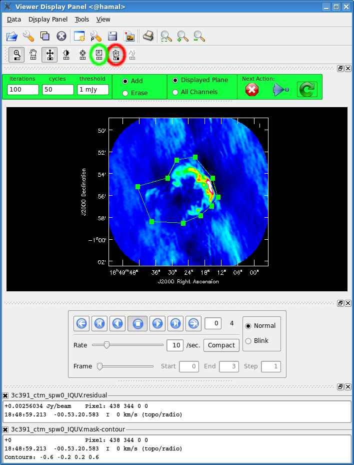 Example of Interactive Cleaning