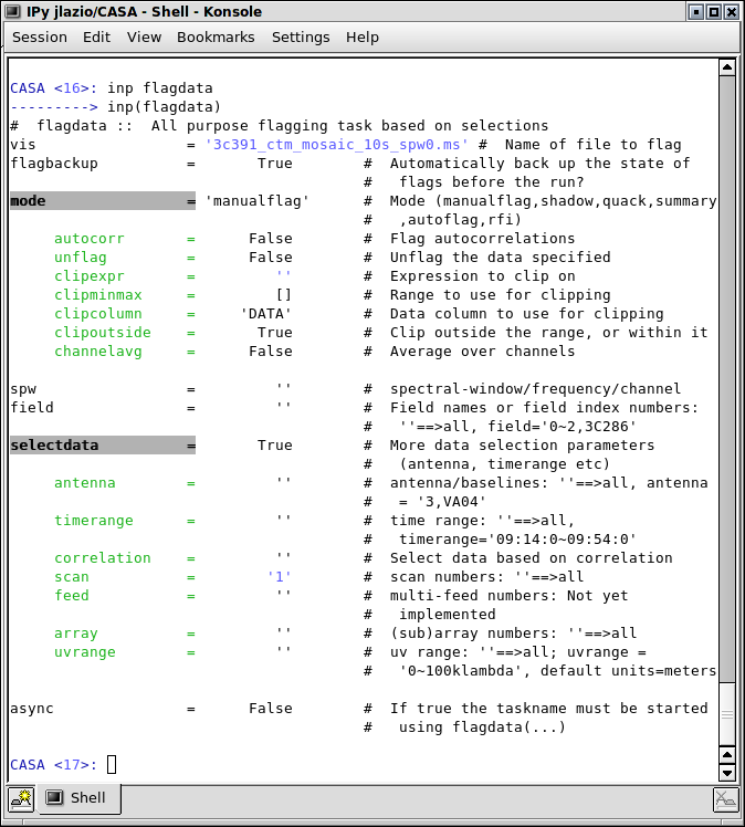 3c391 Flagdata Inputs