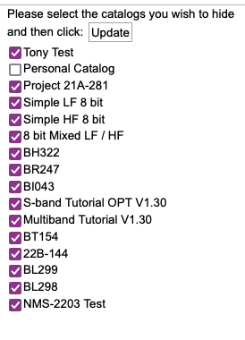 Hide Tree List