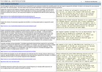 Technical Justification page 1