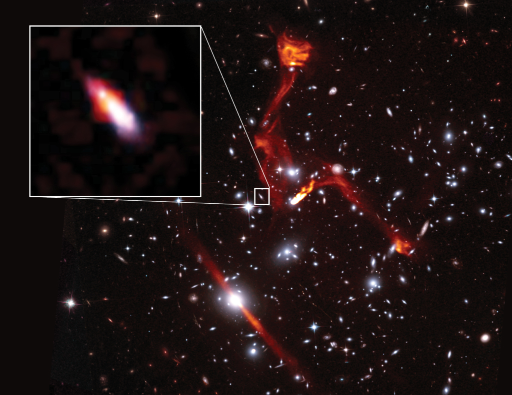 The Faintest High Redshift Star forming Galaxy NRAO Science Site